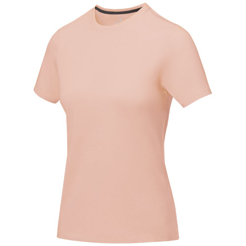 T-shirt publicitaire 160g coton femme Nanaimo Rose pale